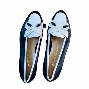 Salvatore Ferragamo Vintage Spectator Kiltie Shoe